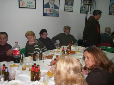 10_12_18 Comida de Navidad 3 Los Andalucistas comparten la Navidad