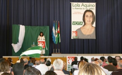 Pilar Gonzalez interviniendo